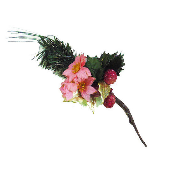 Weihnachtsdekoration Alexandrinischer Länge 28cm.