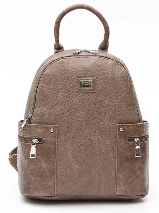 Fragola Women's Bag Backpack Light Coffee Old