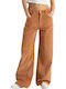 Surf On Cloud Women's Fabric Trousers Beige