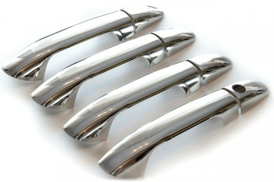 Chrome Trim Set Door Handles Compatible Mercedes Sprinter W907 2018->