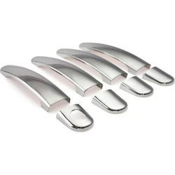 Satz Chrom Türgriffverzierungen Kompatibel mit VW Golf IV 1997-2005