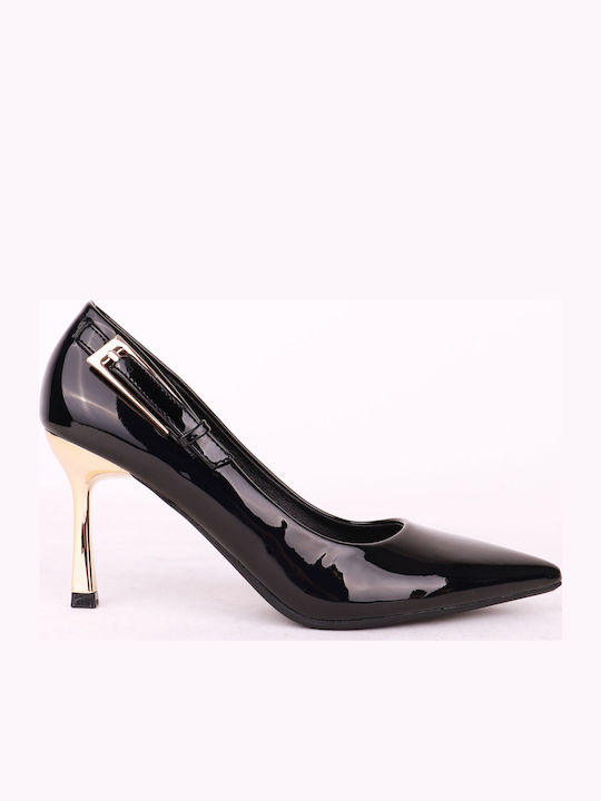 Ideal Shoes Γόβες Μαύρες