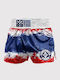 Wicked1 Men's Kick/Thai Boxing Shorts White