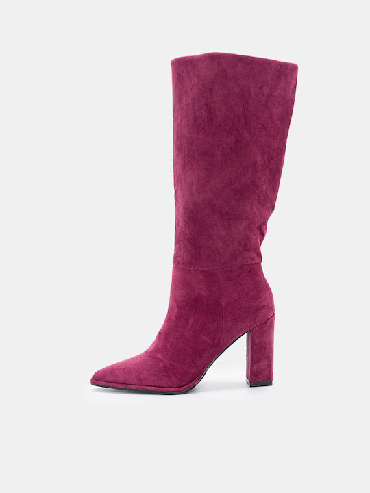Cizme dama Burgundy