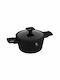 Matte Schwarze Collection Kochtopf aus Aluminium 2,5l / 20cm BH-8187