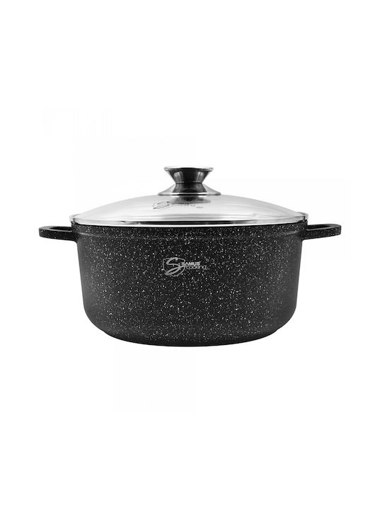 Samus Toledo Line Oală Adâncă Din Aluminiu Turnat 4.5lt 24cm