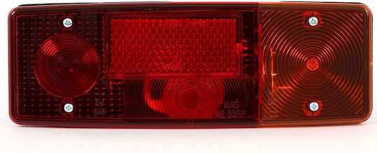Multifunctional Lamp Right Rear Bulb 08 We551p 12v-24v 4 Functions Was