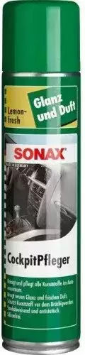 Spray de curățare pentru bord cu aromă de lămâie, fără silicon, 400ml Sonax