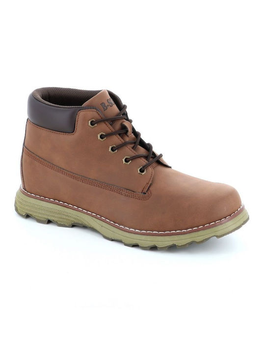 B-Soft Brown Men's Boots