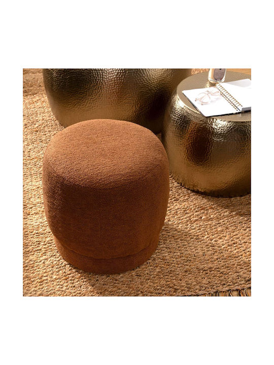 Stool For Living Room Upholstered with Fabric A...