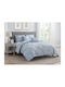 Olia Home Σετ Πάπλωμα Υπέρδιπλο 245x270εκ. Σιέλ 5τμχ
