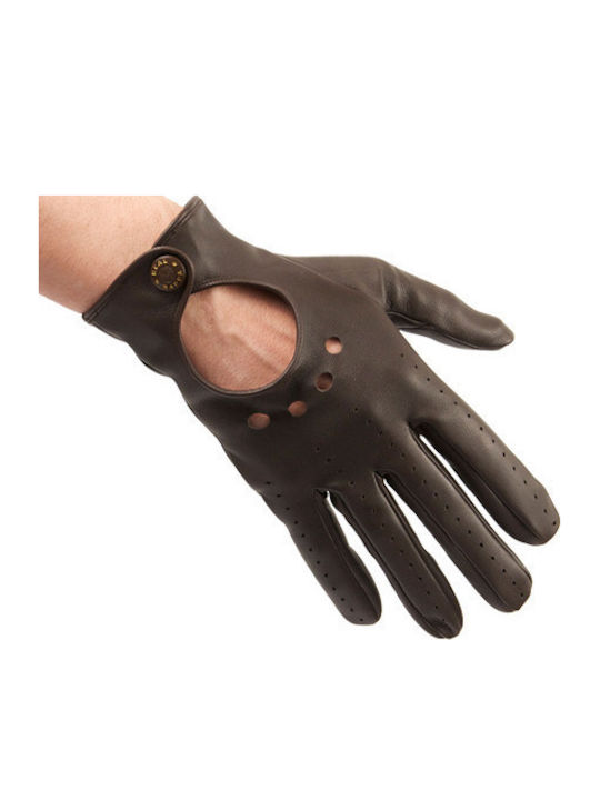 MRDline Braun Leder Handschuhe