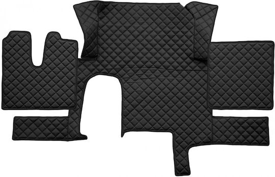 Truck Seat Covers Eco-Leather Man Tgx 2007-2020 Black 1 Drawer