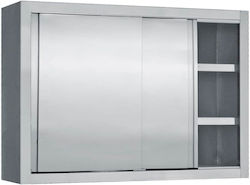 Suport pentru pahare cu uși glisante Inox 160cm Prochef Ecoline Suport pentru pahare cu uși glisante Inox 160cm Prochef Ecoline