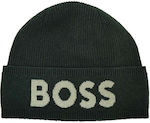 Boss Beanie Beanie Knitted in Green color