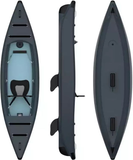 Aquacenter Dropstitch 1P Sit in Sea Kayak 1 Person Gray KAY09250010