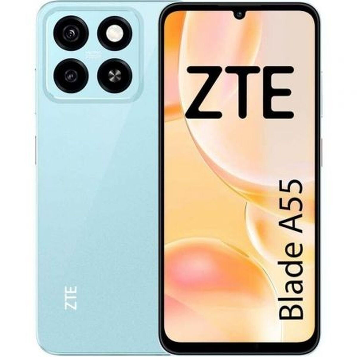 ZTE BLADE A55 sim フリー ZTE Blade A55 Dual SIM (4GB/64GB) Water Blue | Skroutz Romania