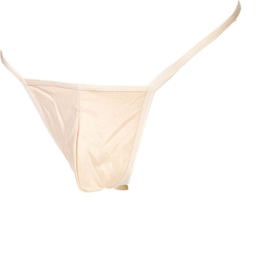 Comfort Ανδρικό Sexy String Μπεζ