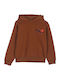 Kids Sweatshirt with Hood Brown Property