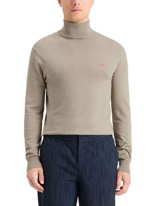 Scotch & Soda Пуловер с дълъг ръкав Beige