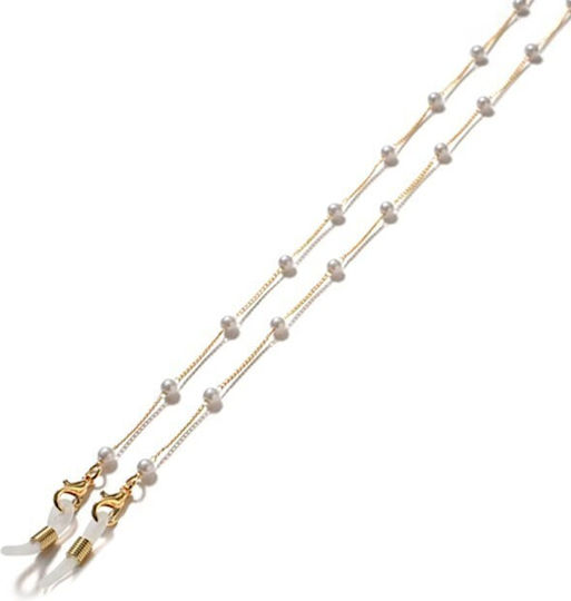 Goldene Brillen Kette
