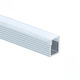 Profil din aluminiu Eurospot benzi LED argintii L=2m capac lăptos Eu5146