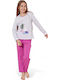 Sexen Kids' Pajamas Winter Cotton Gray