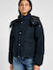 Scurtă Jachetă de femei Puffer Black