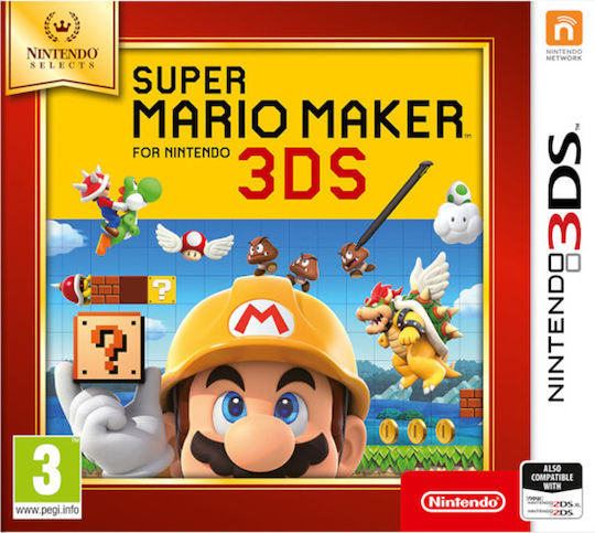 Super Mario Maker Избира Издание 3DS Игра (Употребявана)