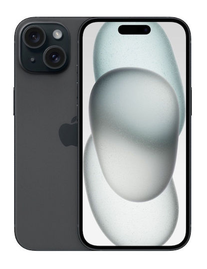 Apple iPhone 15 (6GB/128GB) Black Generalüberholter Zustand B