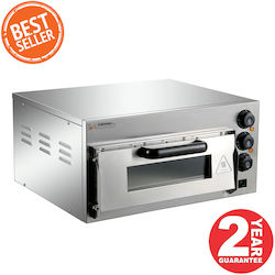 Lappas Ηλεκτρικός Φούρνος Πίτσας με Πυρότουβλα 2kW 56x57x44cm Lappas Ηλεκτρικός Φούρνος Πίτσας με Πυρότουβλα 2kW 56x57x44cm