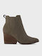 Noa Ankle Boots Γυναικεία Μποτάκια Αστραγάλου Χακί