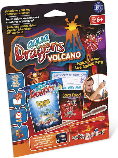 Aqua Dragons Vulcan, Red Dragons - Starter Refill Kit STEM Joc Educațional de Cunoștințe pentru 10+ ani Ani