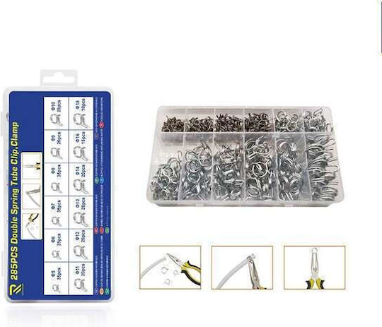 Rchang Πλαστικά Κλιπ Αυτοκινήτου 285τμχ