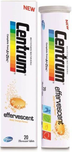 Centrum A - Z Multivitamin for Energy & Immune System Boost 20 eff. tabs