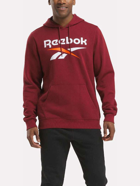 Sweatshirt Für Herren Burgundisch
