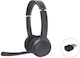 Conceptronic Wireless On Ear Multimedia Headphone with Microphone POLONA04BA