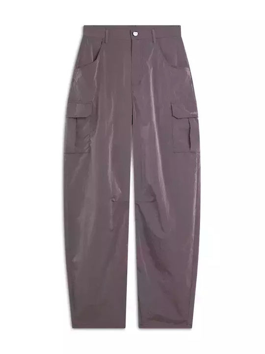 Freddy Femeiesc Tesatura Pantaloni Cargo Burgundy