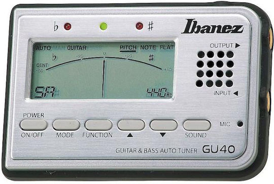 Ibanez Κουρδιστήρι / Μετρονόμος / Διαπασών σε Ασημί Χρώμα