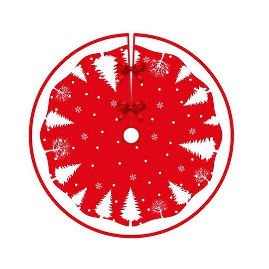 Weihnachtsbaumrock ''Baum'' Rot Ψάθινη