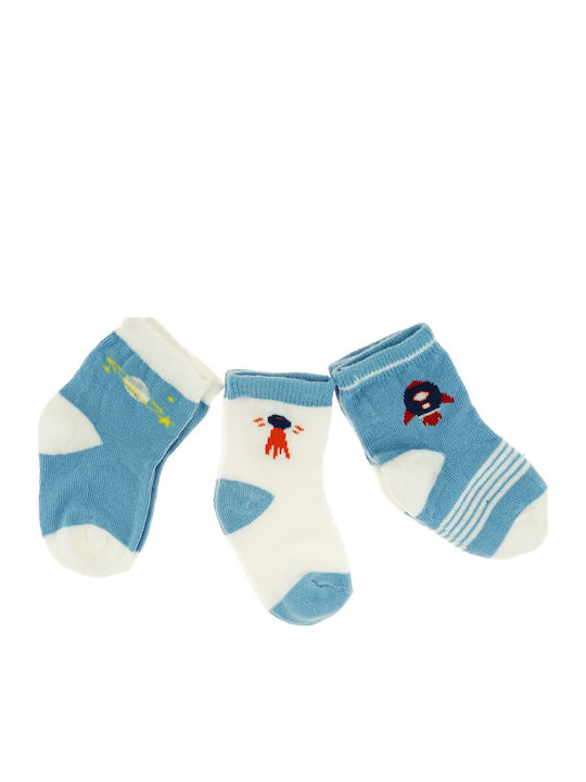 Defne Baby Șosete pentru Copii Multicolore 3 Perechi