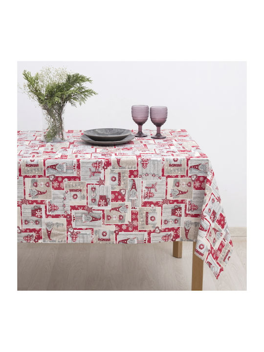 Dimeco Christmas Tablecloth L135xW180cm.