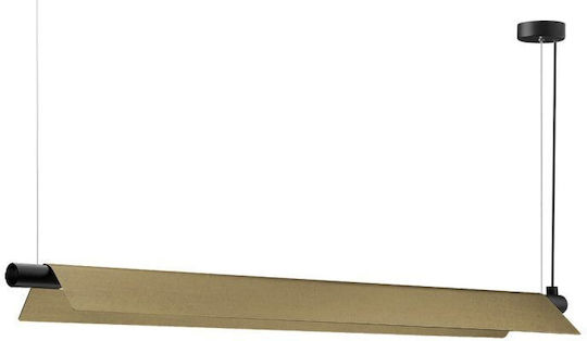 Luma Lustră Oxidized Gold Calea ferată 135x120cm.