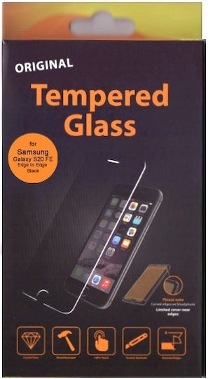 Προστατευτικο Τζάμι Οθονης Tt Edge To Edge Μαυρο Samsung Galaxy S20 Fe Tct11111