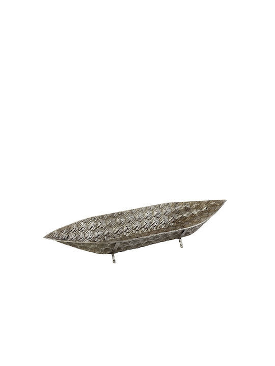 Espiel Διακοσμητικός Δίσκος Metallisch 62x17.5x9cm 1Stück
