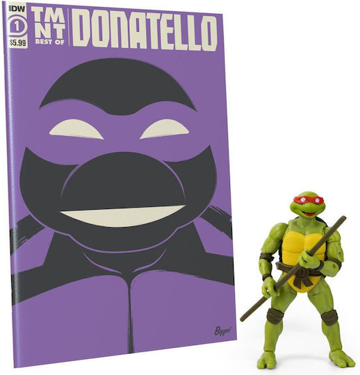 GR Guitar Teenage Mutant Ninja Turtles Action Figure Height 13cm in Scale 1:7