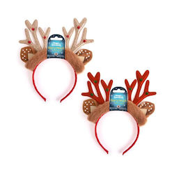 Christmas Headband with Pattern Reindeer