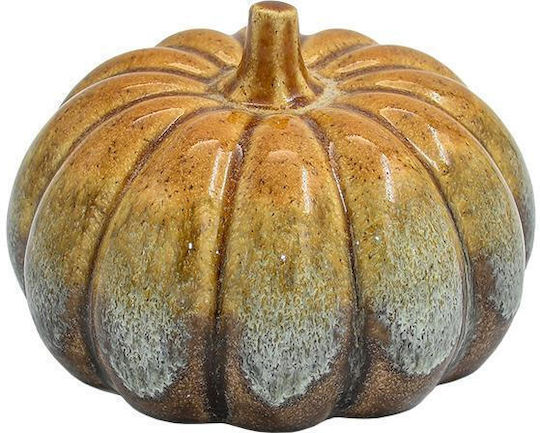 Fylliana Decorative Pumpkin Pumpkin made of Ceramic Material 15x10x10cm 1pcs