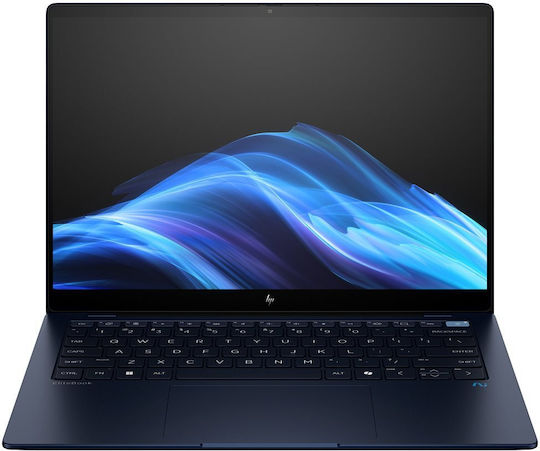 HP EliteBook Ultra 14 G1q 14" IPS Touchscreen (Snapdragon-X Elite/16GB/512GB SSD/W11 Pro) Atmosphere Blue (UK Keyboard)