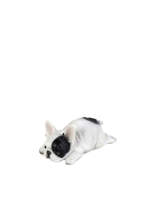 Espiel Set of Decorative Puppies Polyresin French Bulldog 16x8.5x7.5cm 3pcs